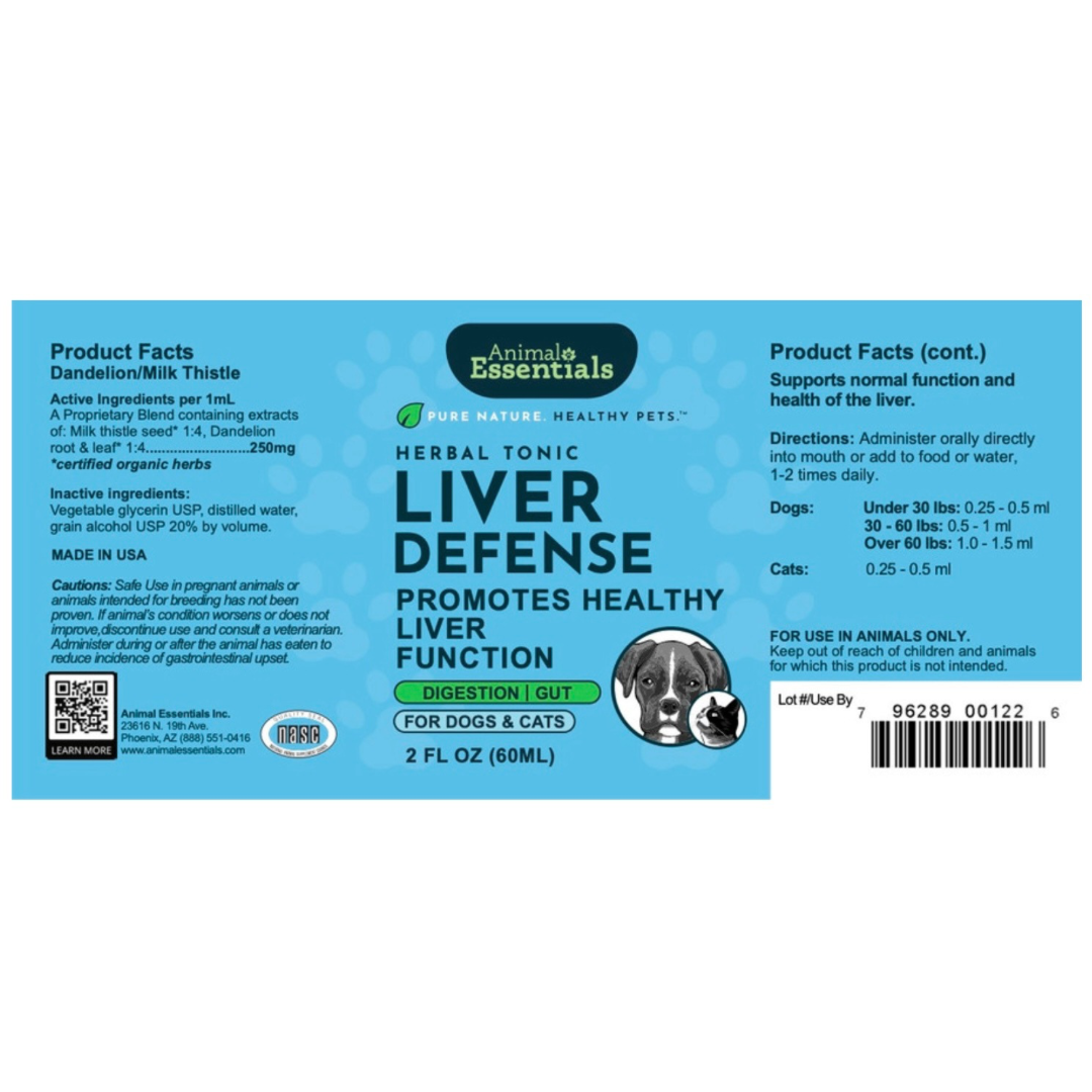 Animal Essentials Liver Defense | Natural Liver Support