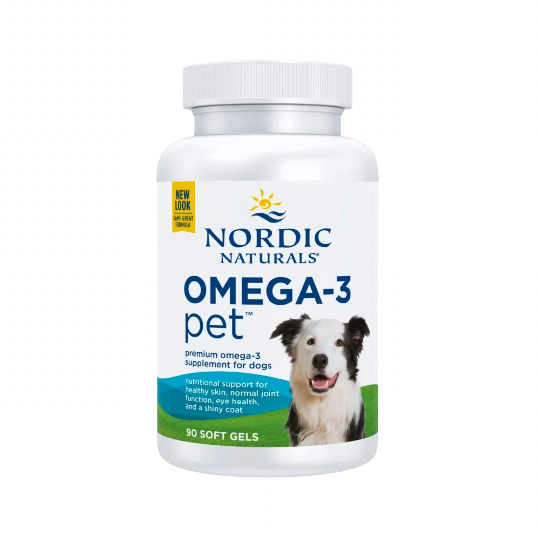 Nordic Naturals Omega-3 Pet Soft Gels | High-Quality + Sustainably Sourced Fish Oil