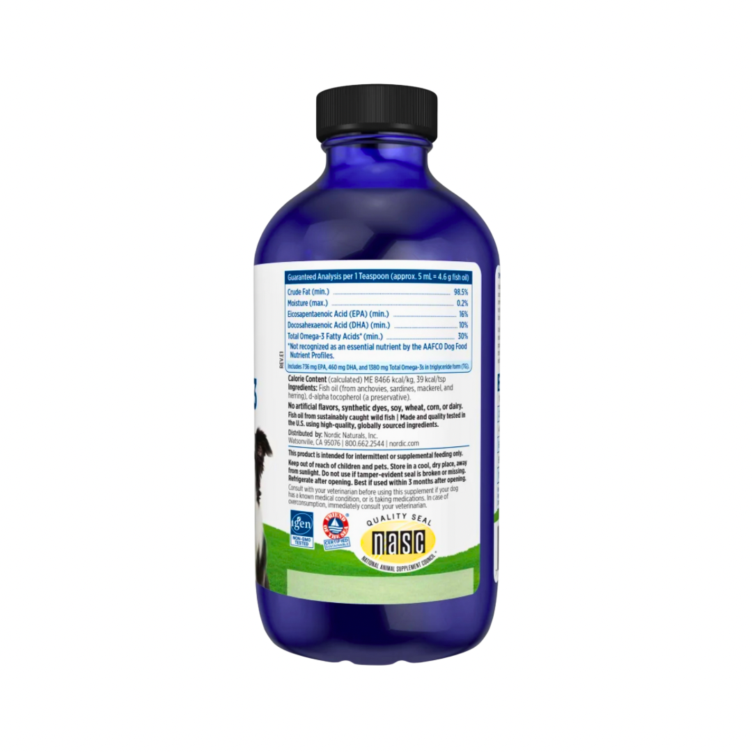 Nordic Naturals Omega-3 Pet | High-Quality + Sustainably Sourced Fish Oil