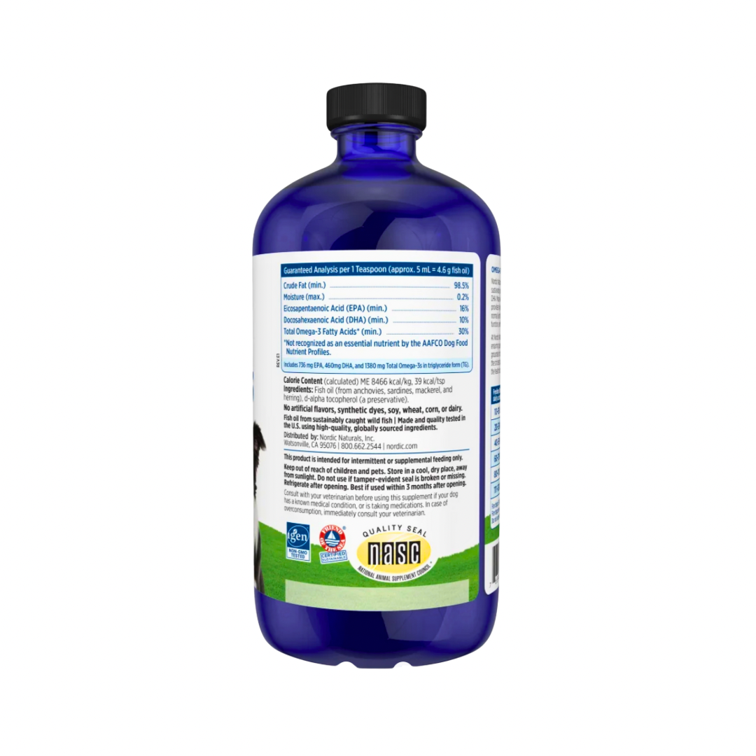 Nordic Naturals Omega-3 Pet | High-Quality + Sustainably Sourced Fish Oil