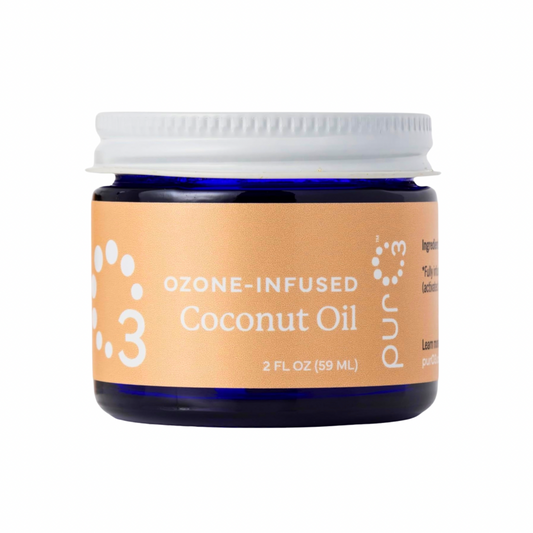 PurO3 Ozonated Coconut Oil | Natural Skin Healing + Oral Care