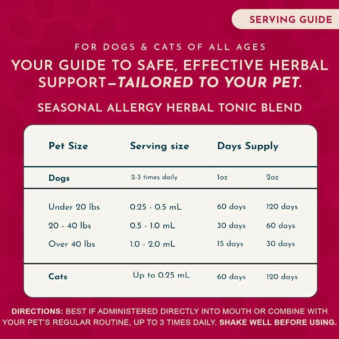 Animal Essentials Seasonal Allergy | Natural Allergy Relief