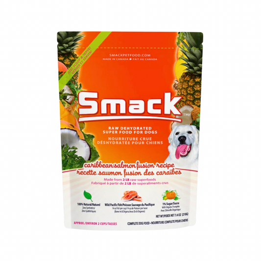 Smack Raw Dehydrated Superfood | Caribbean-Salmon Fusion
