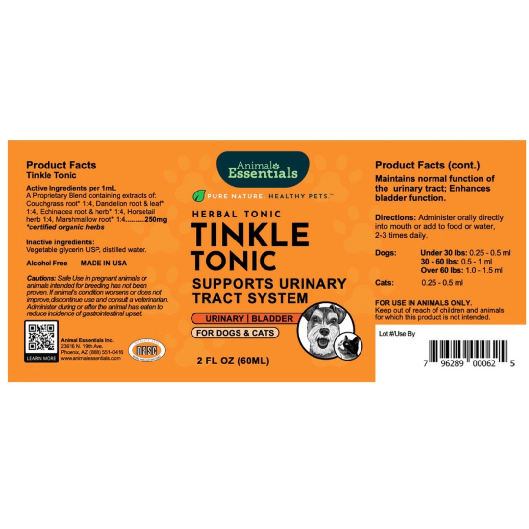 Animal Essentials Tinkle Tonic | Urinary Health Support