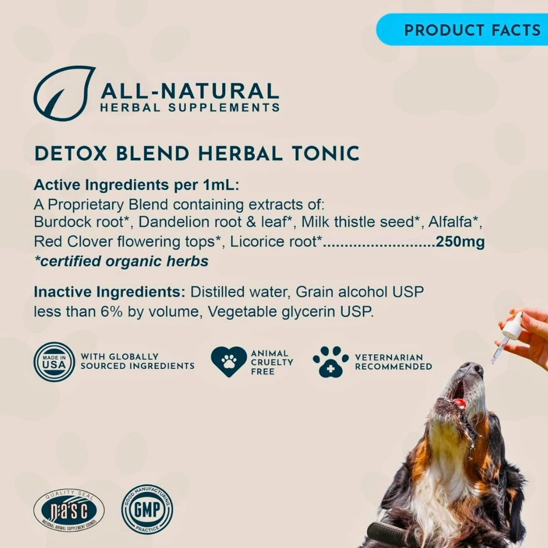 Animal Essentials Detox Blend | Herbal Liver + Kidney Cleanse