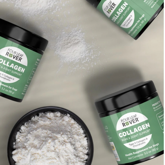 Four Leaf Rover Collagen | Joint + Skin + Gut Support with Type II Collagen