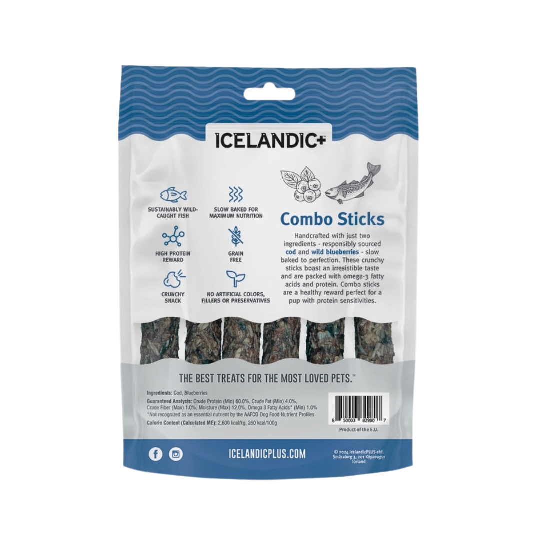 Icelandic+ Cod & Blueberry Treat Sticks