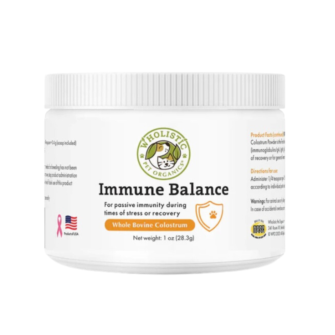 Wholistic Pet Organics Immune Balance | Colostrum