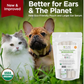 Pure and Natural Pet Organic Ear Cleansing System