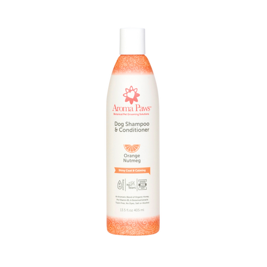 Aroma Paws Orange Nutmeg Shampoo | Shiny Coat + Calming