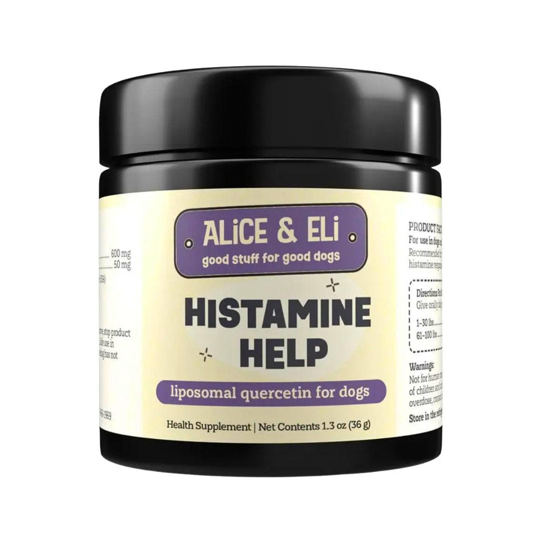 Alice & Eli Histamine Help | Natural Liposomal Quercetin +