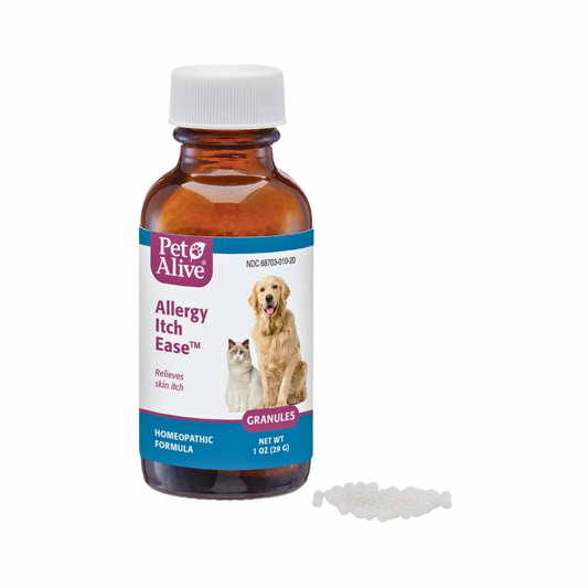 Pet Alive Allergy Itch Ease | Homeopathic Itch + Allergy Support