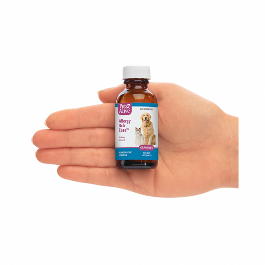 Pet Alive Allergy Itch Ease | Homeopathic Itch + Allergy Support