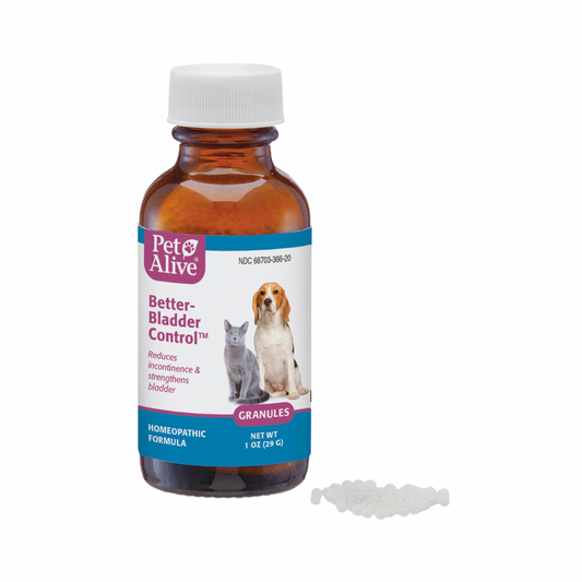 Pet Alive Better Bladder Control | Homeopathic Incontinence Support