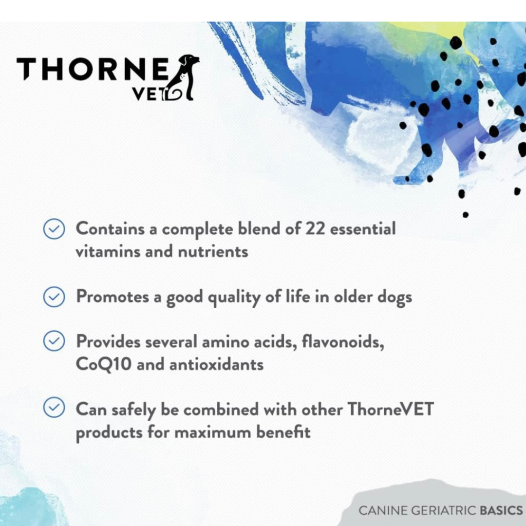 ThorneVet Canine Geriatric Basics | Senior Support