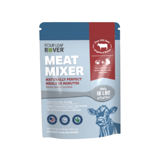 Four Leaf Rover Meat Mixer | Homemade Dog Food Base
