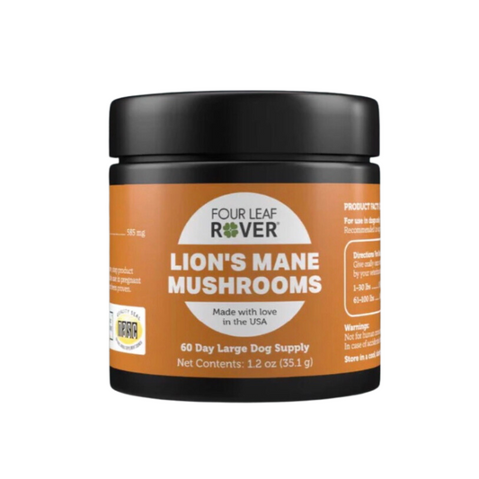 Four Leaf Rover Organic Lion’s Mane Mushrooms