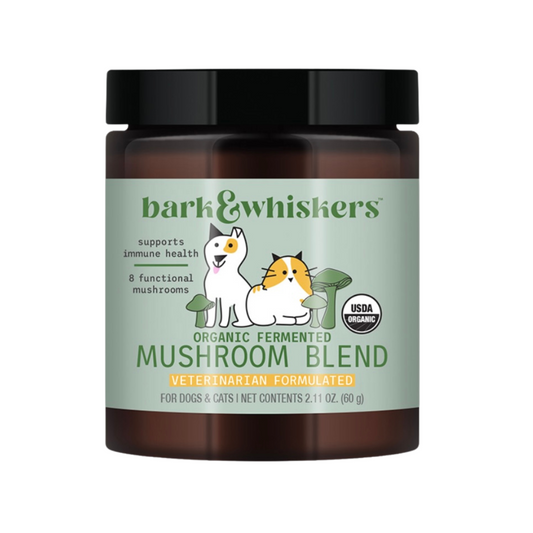 Bark & Whiskers Organic Fermented Mushroom Blend