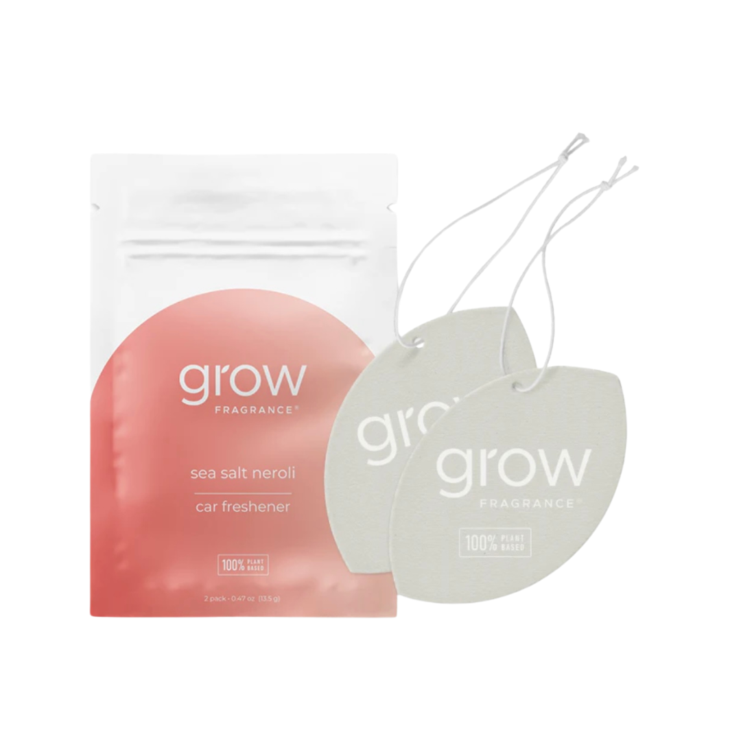 Grow Car Fresheners | Sea Salt Neroli