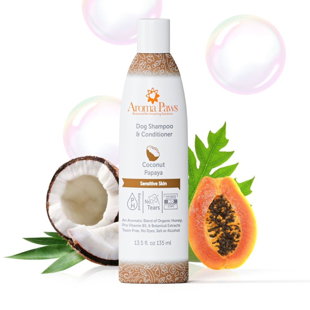 Aroma Paws Coconut Papaya Shampoo | Sensitive Skin