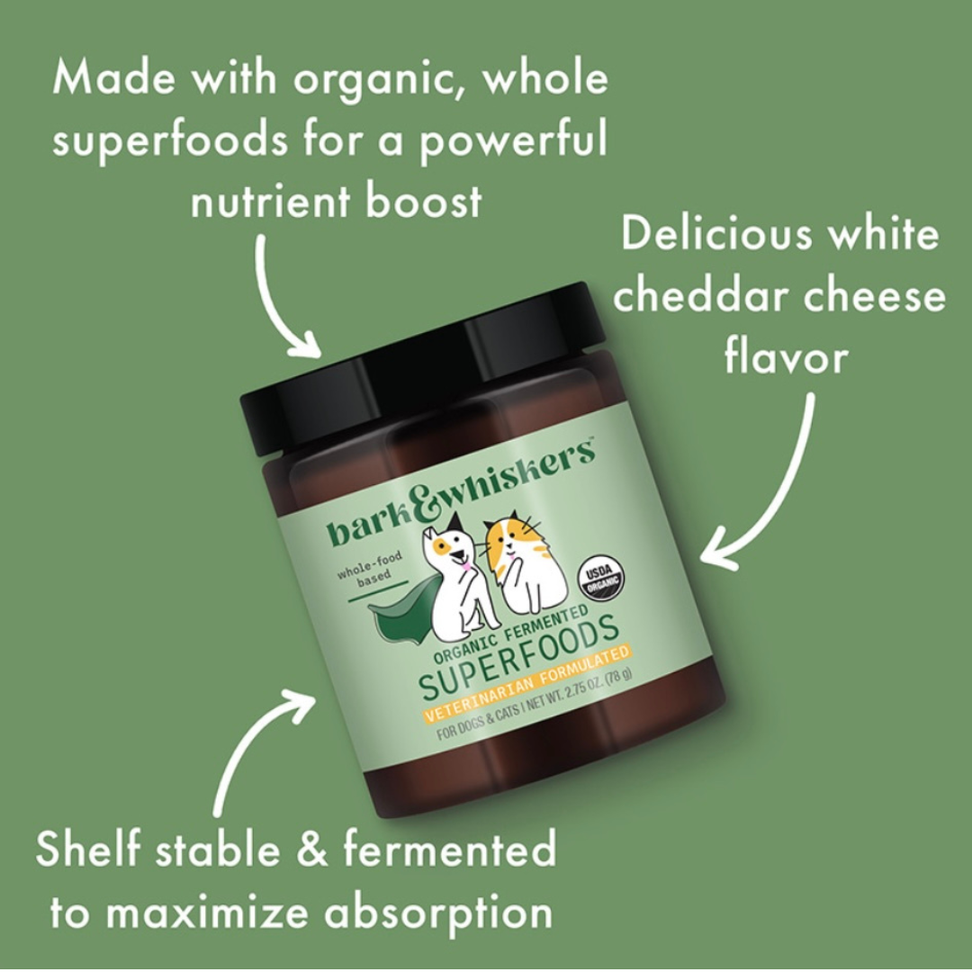 Bark & Whiskers Organic Fermented Superfoods