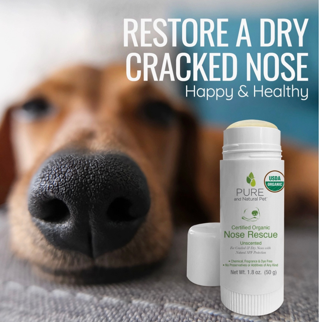 Pure and Natural Pet Organic Nose Rescue Unscented The Organic