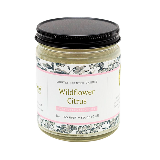 Fontana Essential Oil Candle | Wildflower Citrus