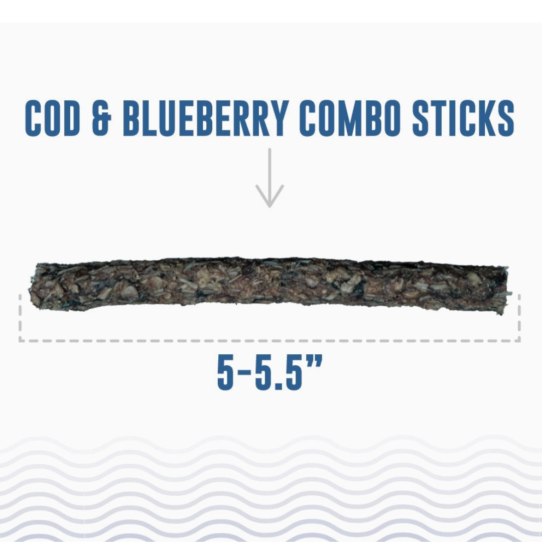 Icelandic+ Cod & Blueberry Treat Sticks