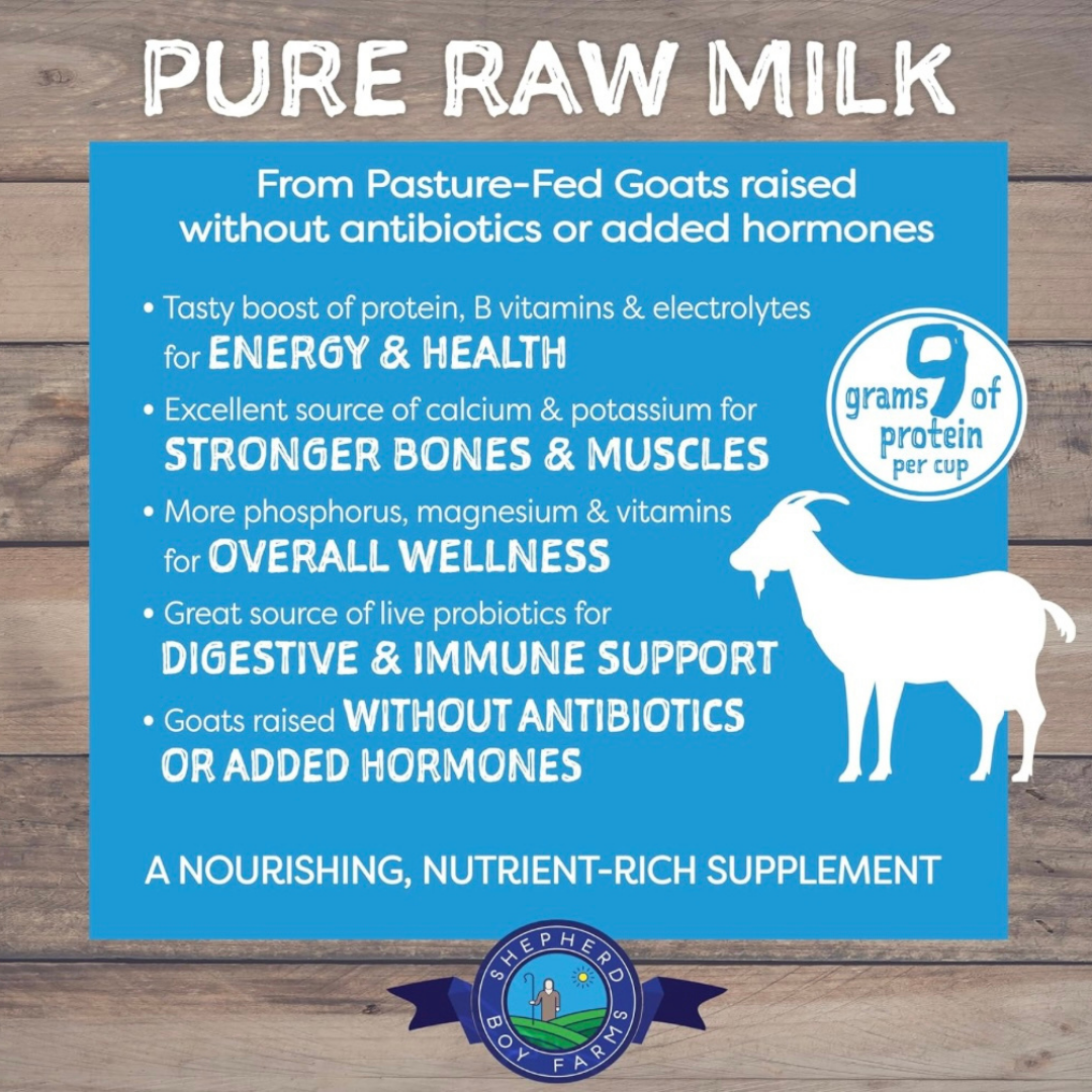 Shepherd Boy Farms Freeze-Dried Raw Goat's Milk