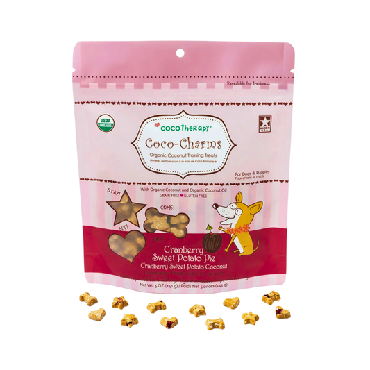 CocoTherapy Organic Coco-Charms | Cranberry Sweet Potato Pie