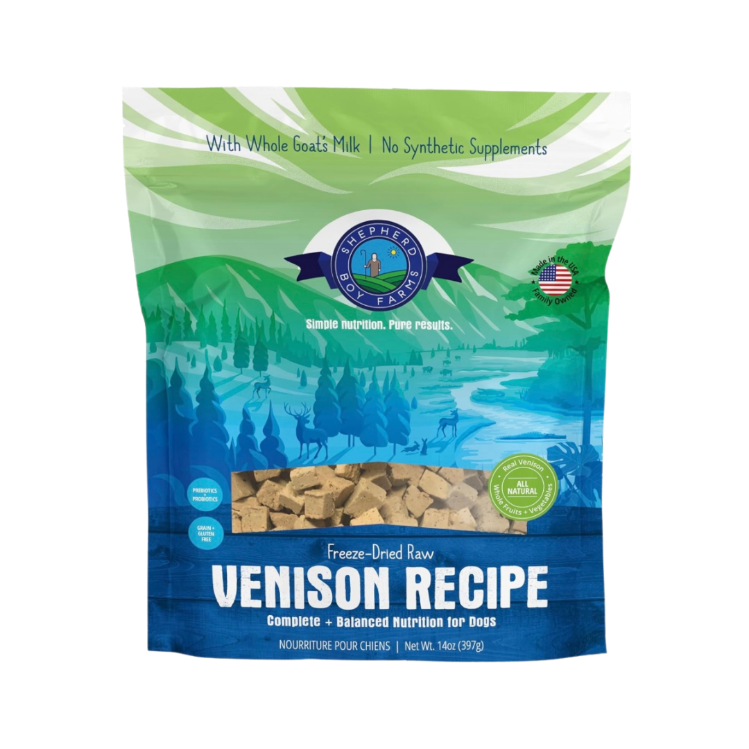 Shepherd Boy Farms Freeze-Dried Raw | Venison