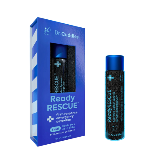 Dr. Cuddles ReadyRESCUE Single | Emergency Detox Aid for Dogs Under 30 lbs