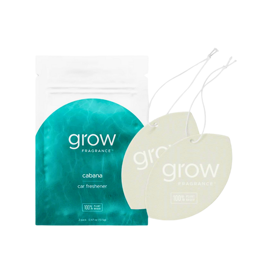 Grow Natural Car Fresheners | Cabana