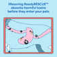 Dr. Cuddles ReadyRESCUE Single | Emergency Detox Aid for Dogs Under 30 lbs