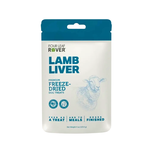 Four Leaf Rover Lamb Liver Treats