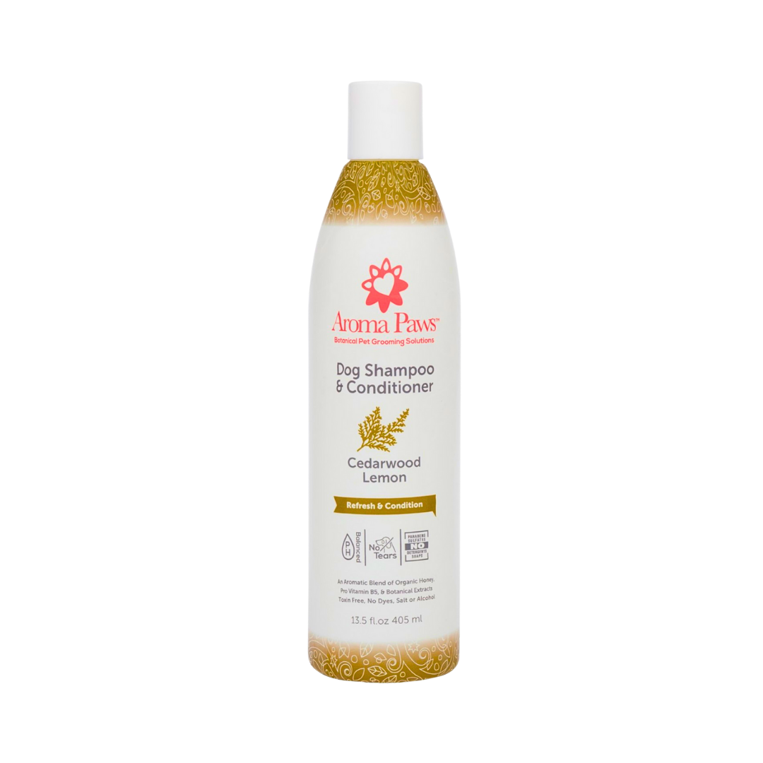 Aroma Paws Cedarwood Lemon Shampoo | Refresh + Condition