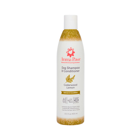 Aroma Paws Cedarwood Lemon Shampoo | Refresh + Condition