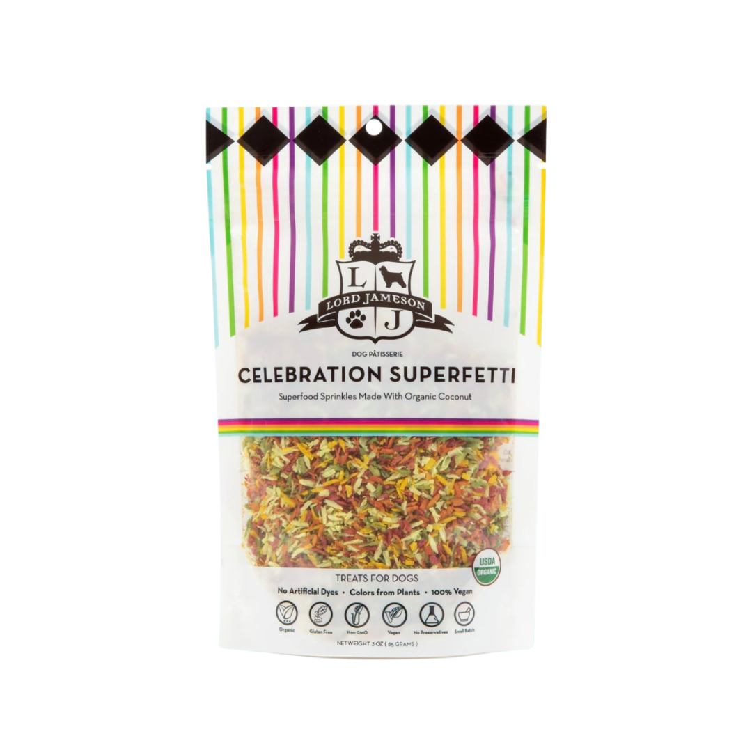 Lord Jameson Celebration SuperFetti Organic Sprinkles