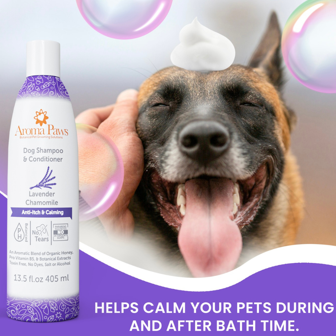 Aroma Paws Lavender Chamomile Shampoo | Anti-Itch + Calming