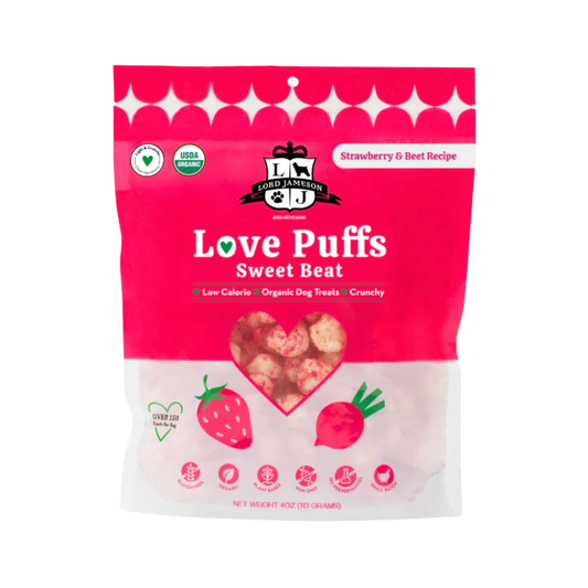 Lord Jameson Organic Love Puffs | Sweet Beat