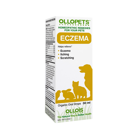 Ollopets Eczema | Homeopathic Itch Relief + Skin Support