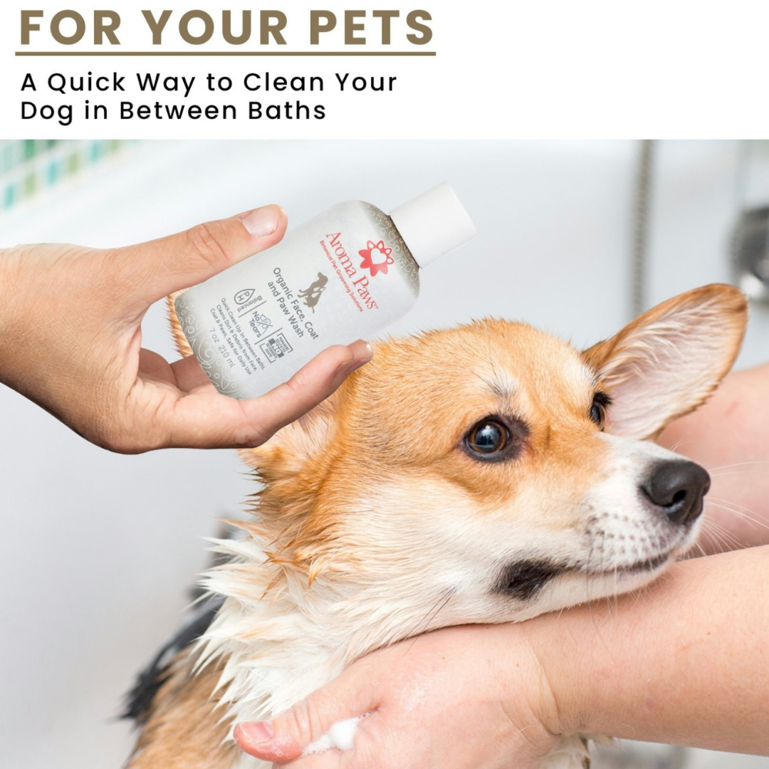 Aroma Paws Organic Face + Coat + Paw Wash