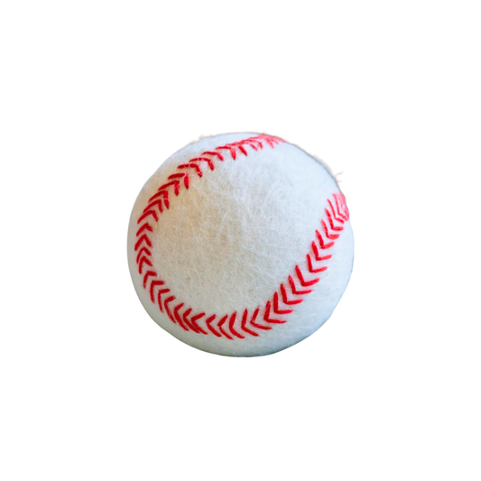Friendsheep Organic Wool Baseball Dog Ball