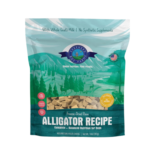 Shepherd Boy Farms Freeze-Dried Raw | Alligator