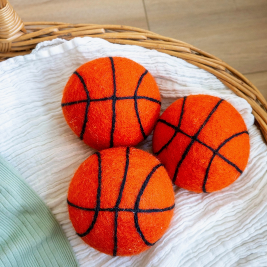 Friendsheep Organic Wool Basketball Dog Ball