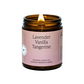 Fontana Essential Oil Candle | Lavender Vanilla Tangerine