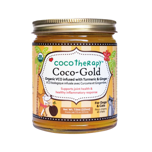 Cocotherapy Coco-Gold | Organic Coconut Oil Infused with Turmeric & Ginger