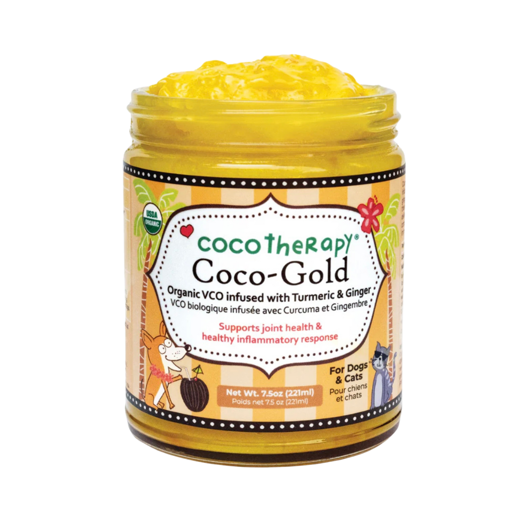 Cocotherapy Coco-Gold | Organic Coconut Oil Infused with Turmeric & Ginger