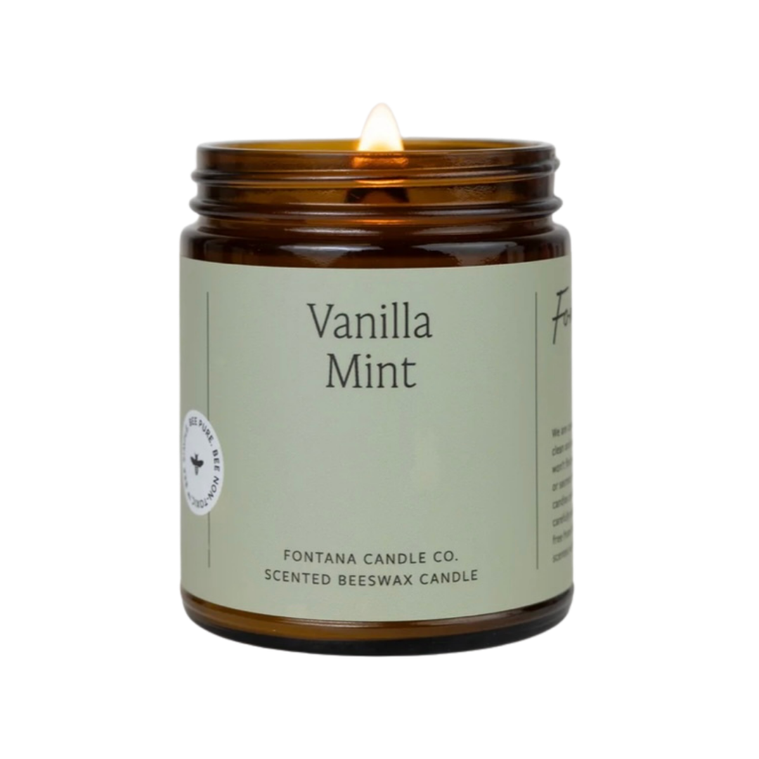 Fontana Essential Oil Candle | Vanilla Mint