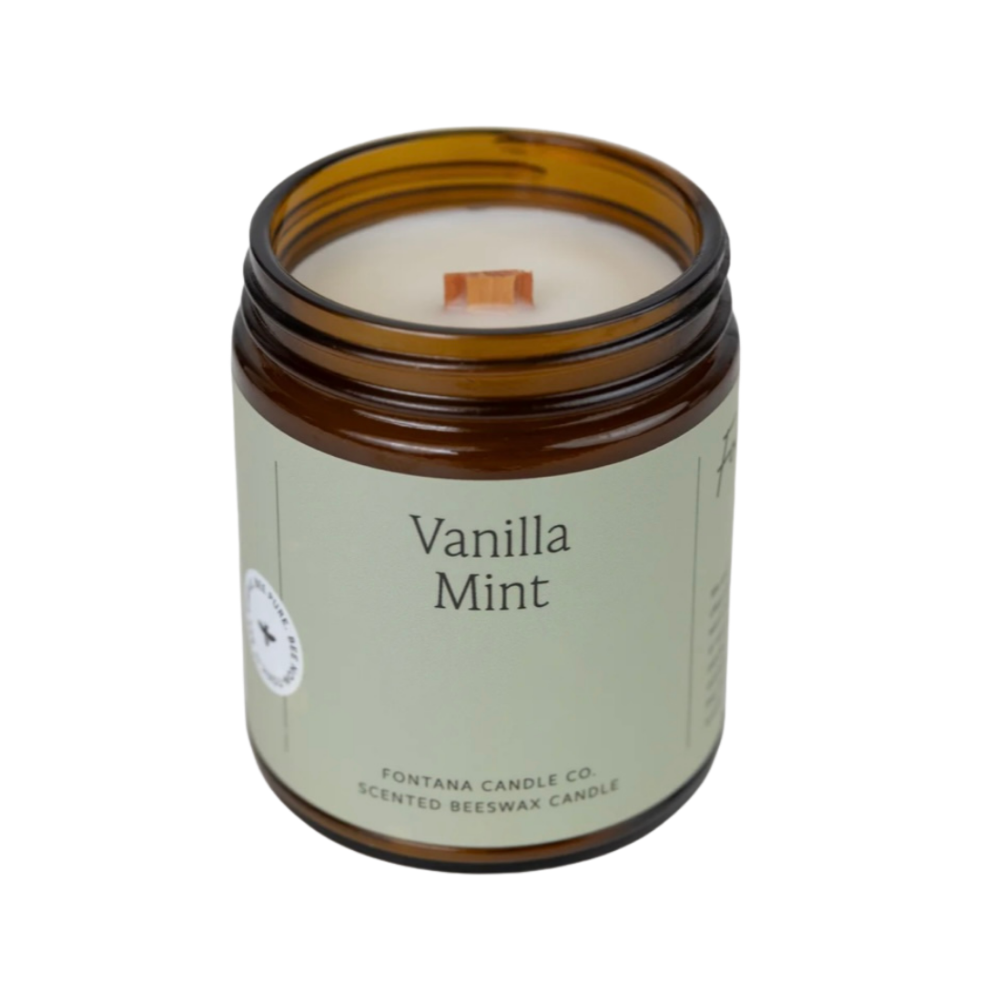 Fontana Essential Oil Candle | Vanilla Mint